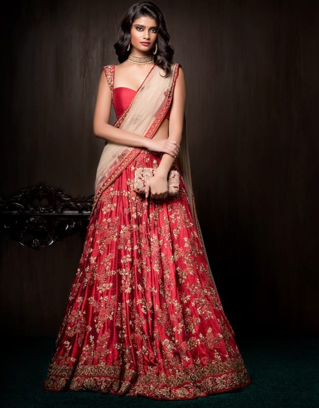 Charm And Elegance Designer Bridal Lehenga