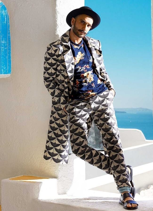 ranveer singh whole printed look 