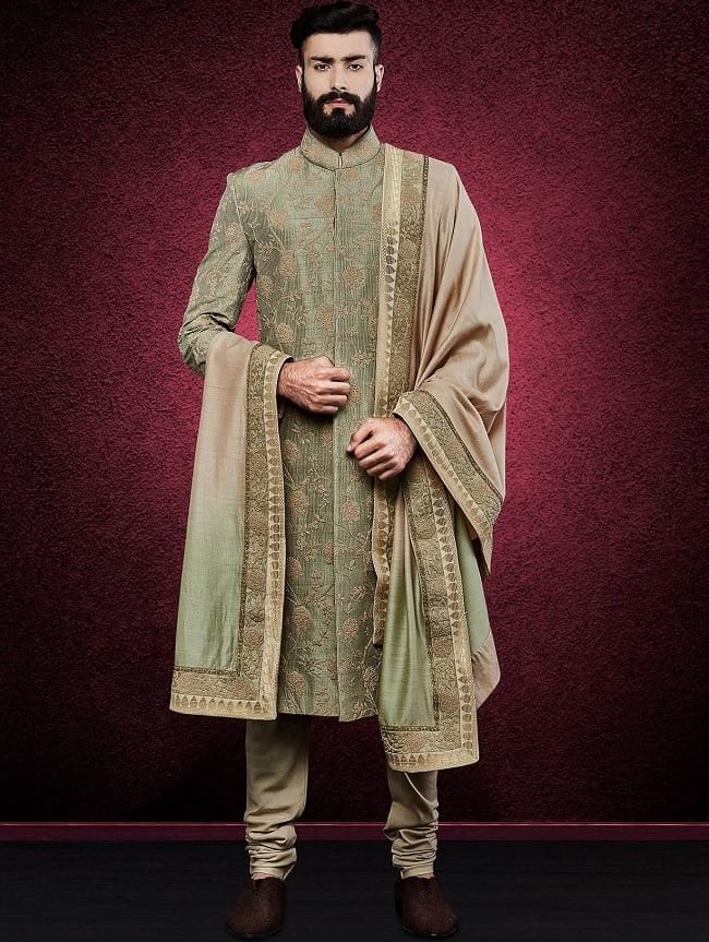 Designer Indian Wedding Sherwani for Groom