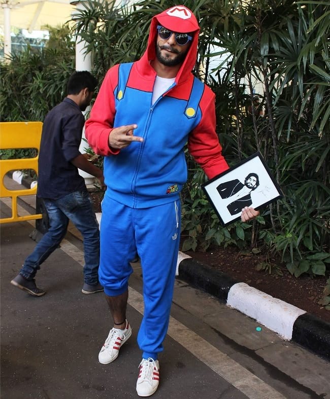 ranveer singh seen in different beard style