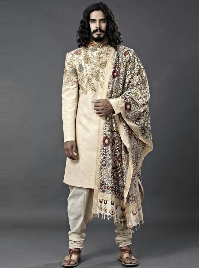 Kalamkari Wedding Sherwani, Wedding Sherwani for Indian Groom