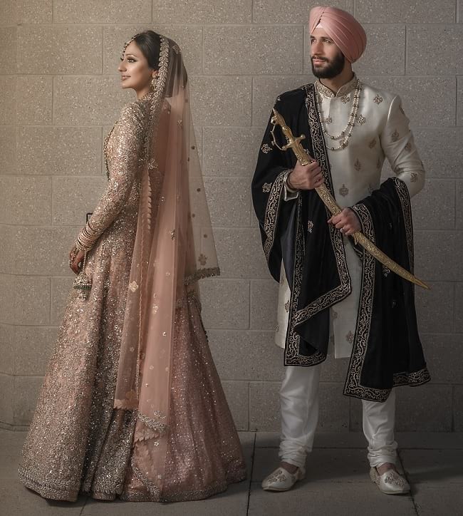 Shrewani Designs for Sikh Groom, Latest Wedding Sherwani Designs