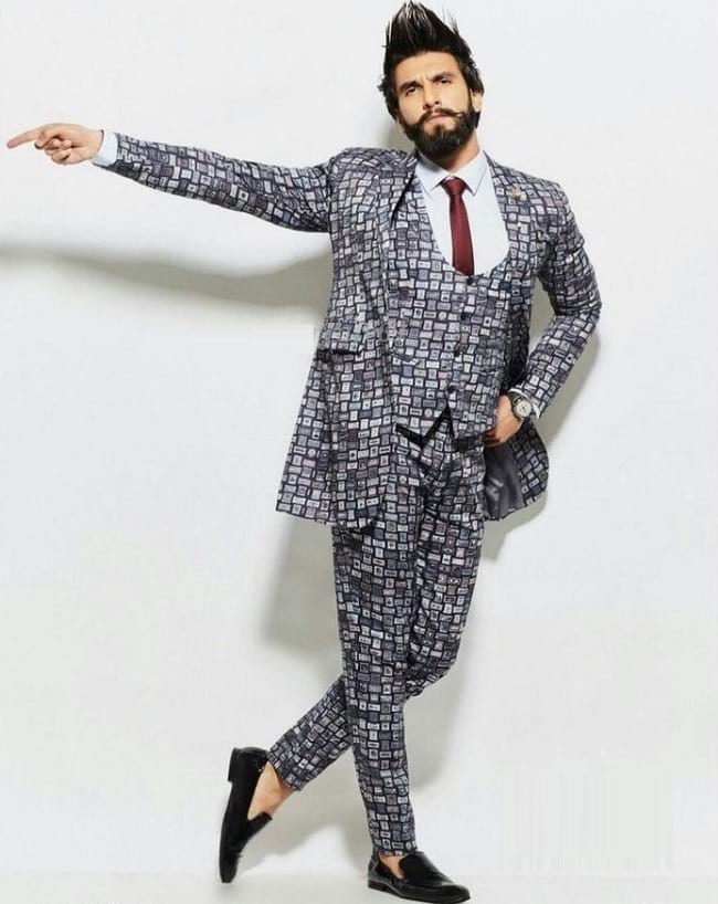 ranveer singh in formal & stylist look