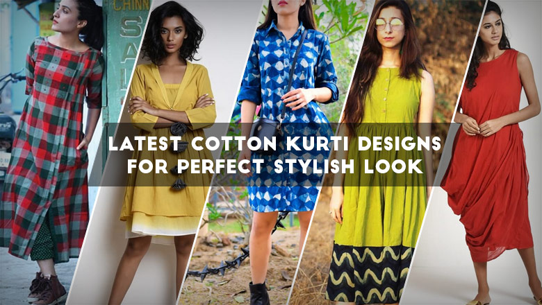 Women latest Cotton Kurti Designs for Stitching