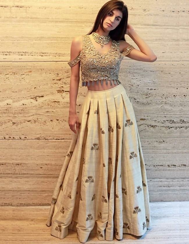 simple designer lehenga online collection