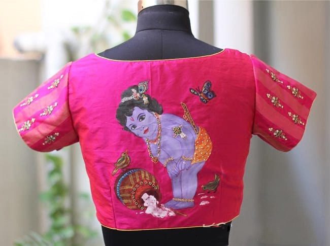 latest embroidery designs blouse