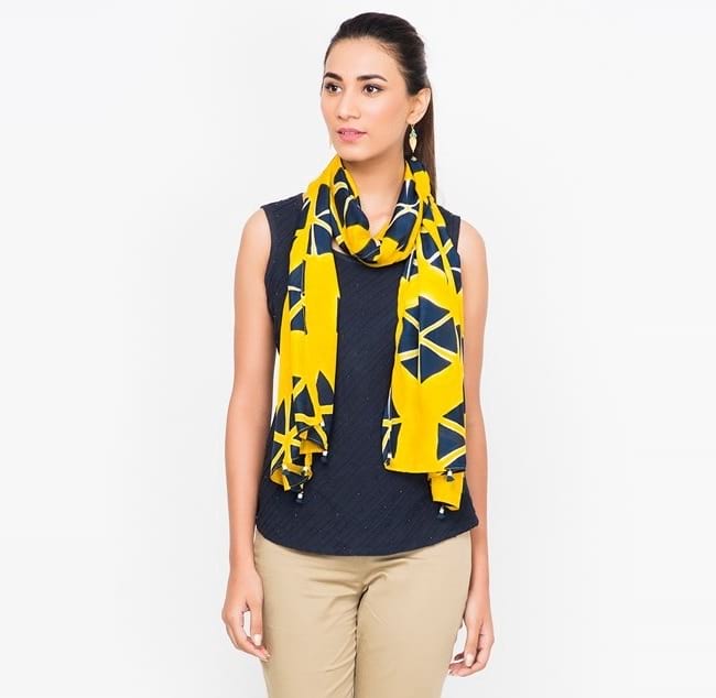 fabindia silk scarves and stole