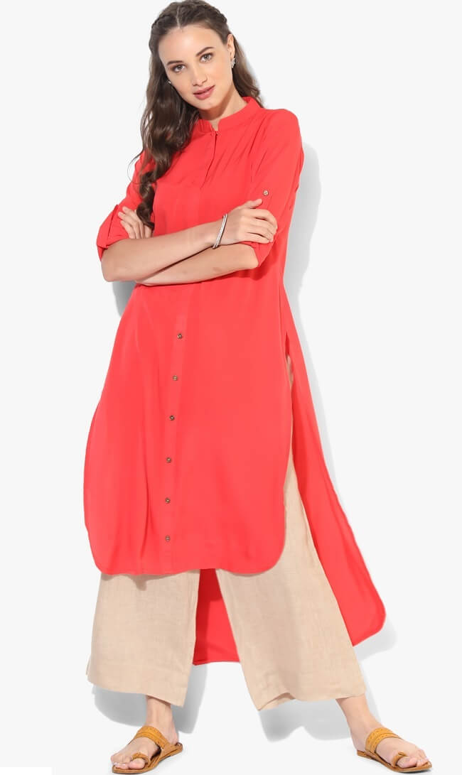 designer stylish ethnic cotton kurti online