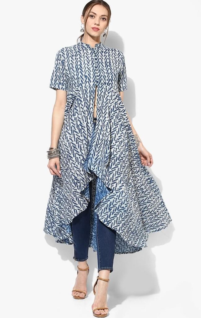 different types of kurti patterns