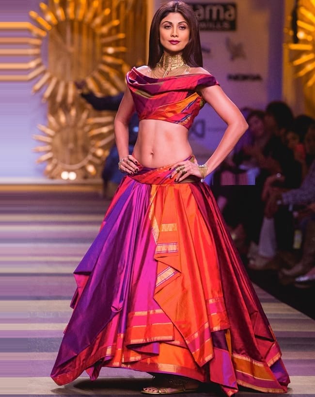 multi color designer wedding lehenga designs