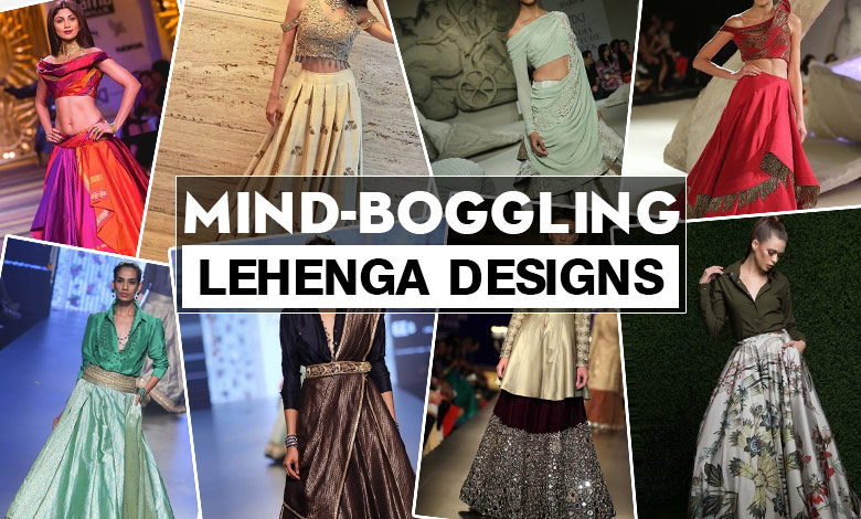 latest lehenga designs to wear in wedding for indian bride