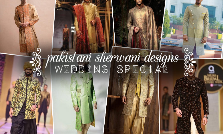 Latest pakistani groom sherwani designs Photos for wedding