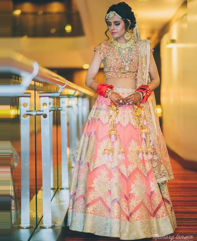 shevron lehenga bridal collection online 