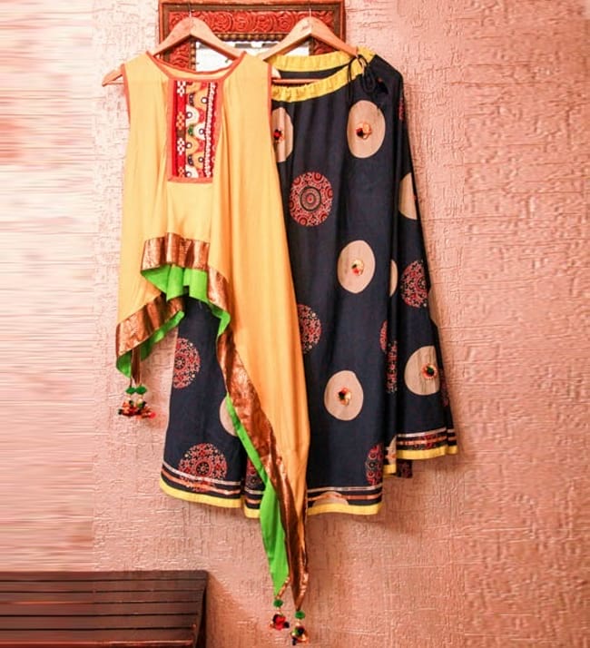 garba chaniya choli patterns