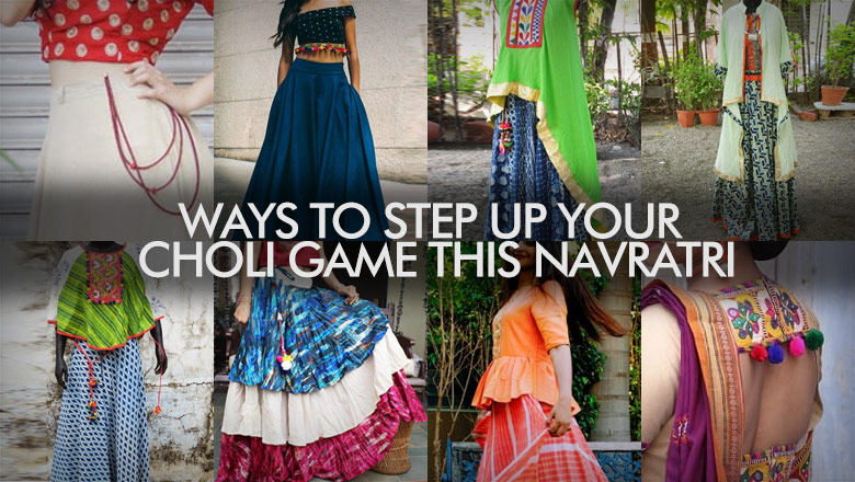 New Stylish Look to Try with Your Chaniya Choli this Navratri
