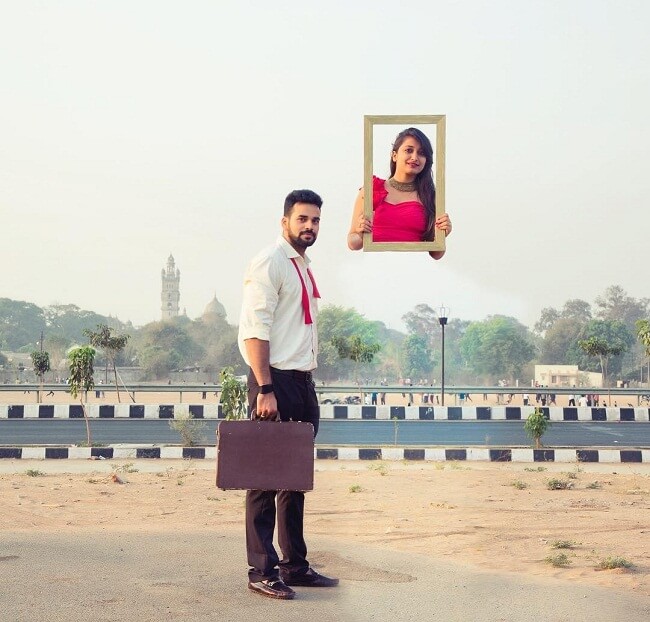 new indian pre wedding shoot poses