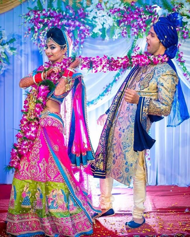 indian wedding couple images hd