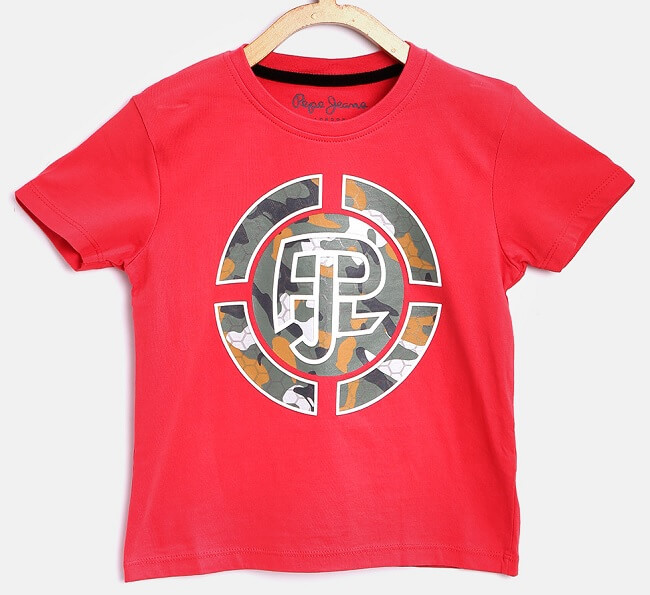 pepe jeans collar t shirts on myntra