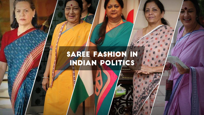 top Indian women politicians’ saree style