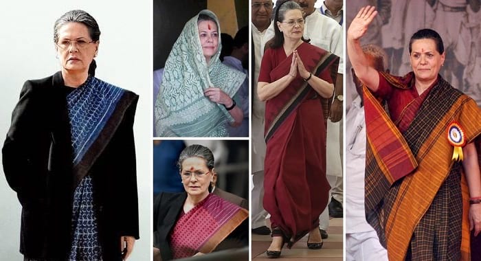 indian women politicians in saree style