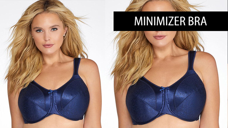 best minimizer bra with side support 
