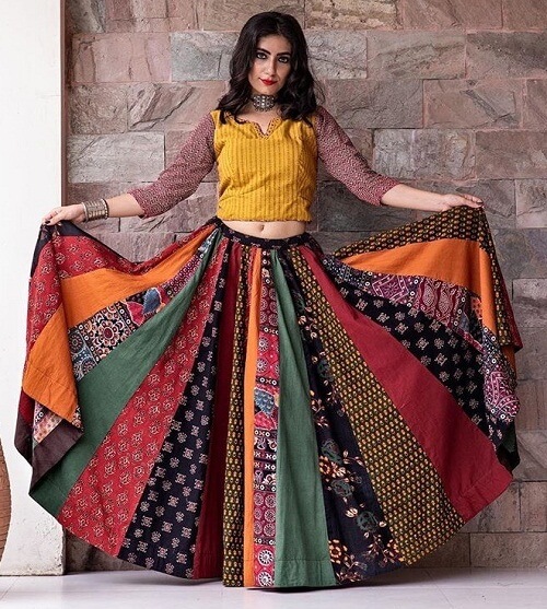 latest Navratri Collection Printed Chaniya Choli For Gujarat manufacturers