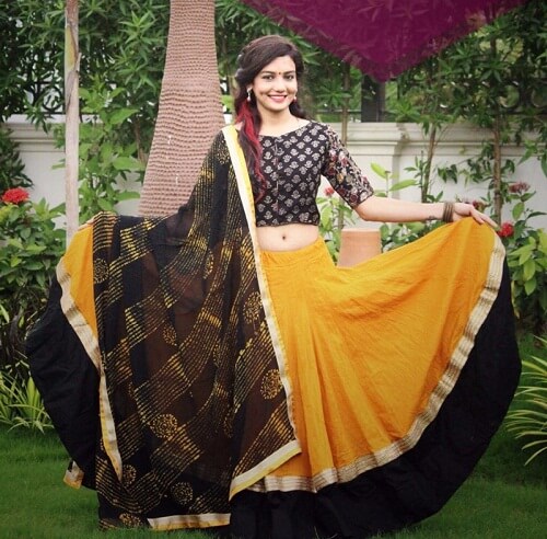 Ghagra Choli designs for Navratri festival