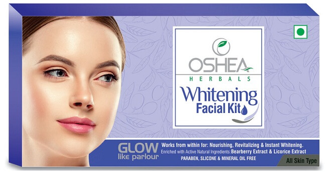 Oshea is best whitening herbal facial for oily skin before marriage