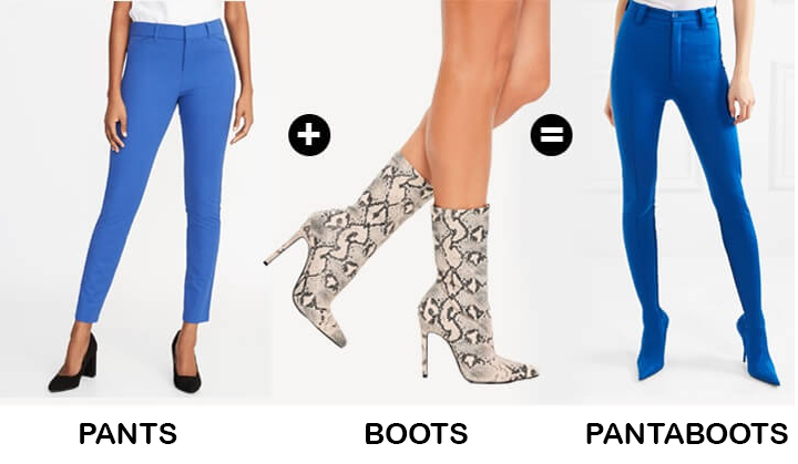 pants that are also boots hybrid identity in things fall apart