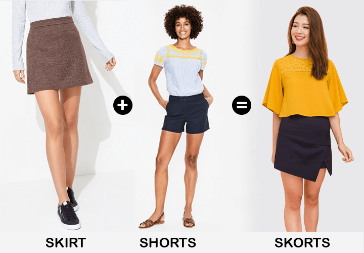 women's running skort hybrid styles in fashion