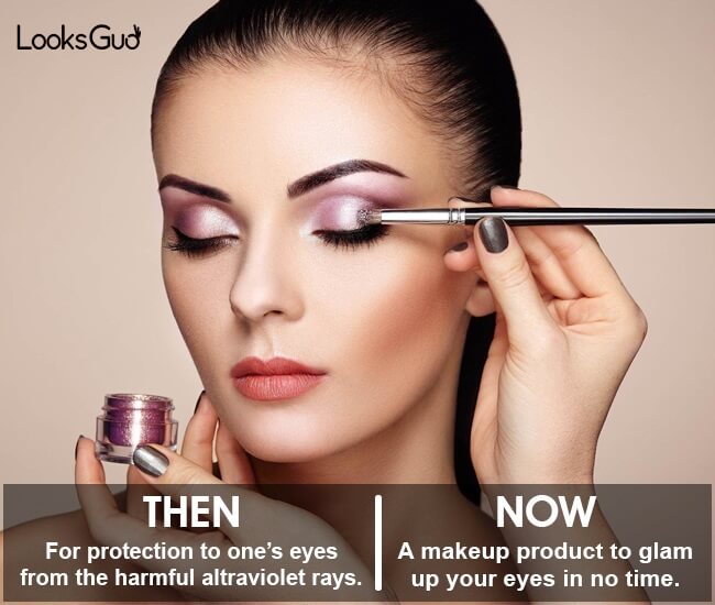 eyeshadow invention history 