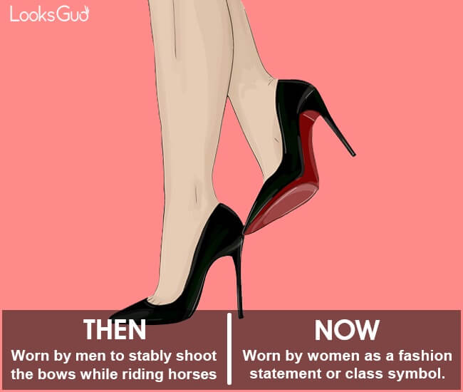 evolution of high heels