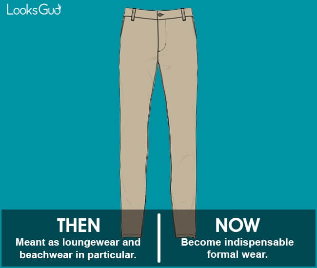 trousers history timeline