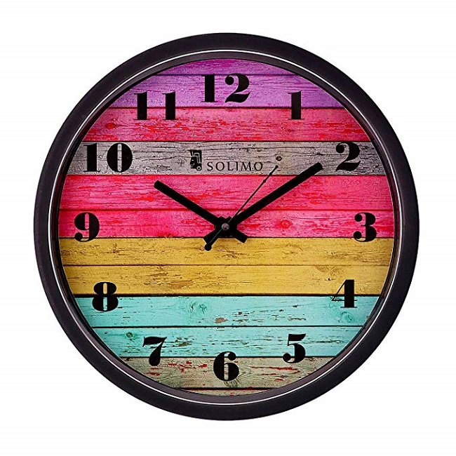 Funky wall clock for bed room 