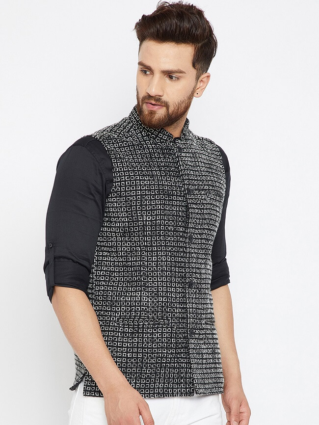 buy even woolen nehru jacket online in india