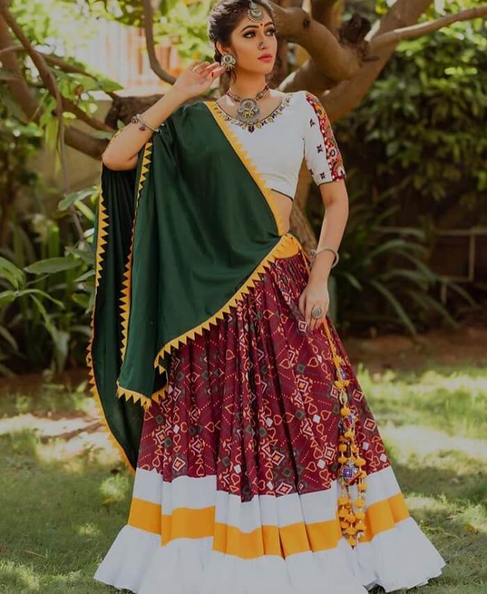 chaniya choli blouse designs