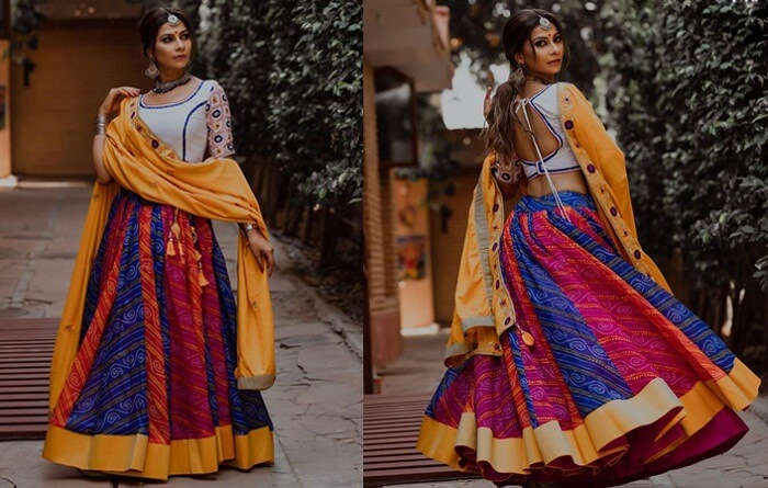 traditional chaniya choli for garba online shopping