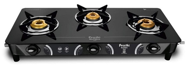 preethi revolutionary brand gas stove in india 