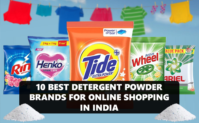 detergent powder brands in india 