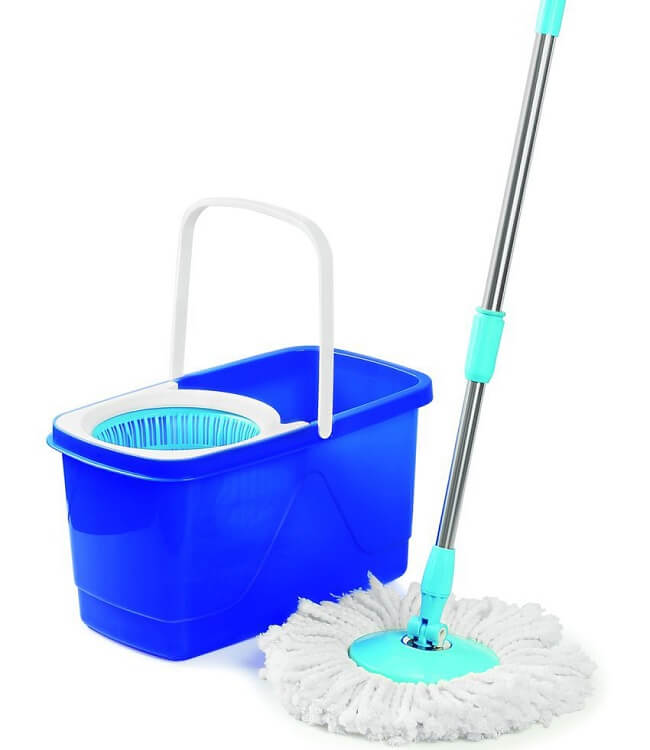 Cello Kleeno Dual Cleaning Mop with Bucket