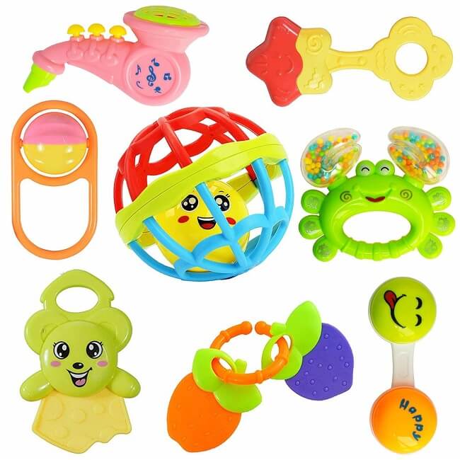 best teether for 4 month baby