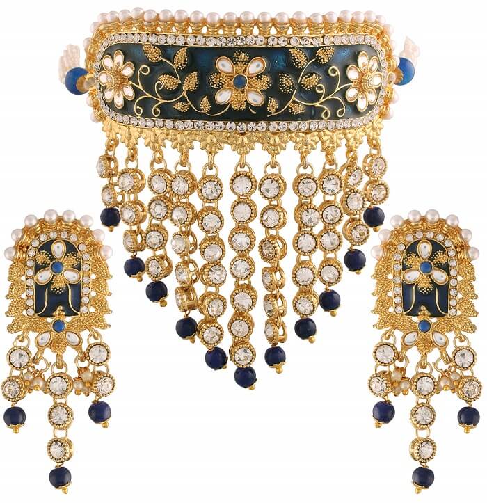 bridal jewellery set below 500