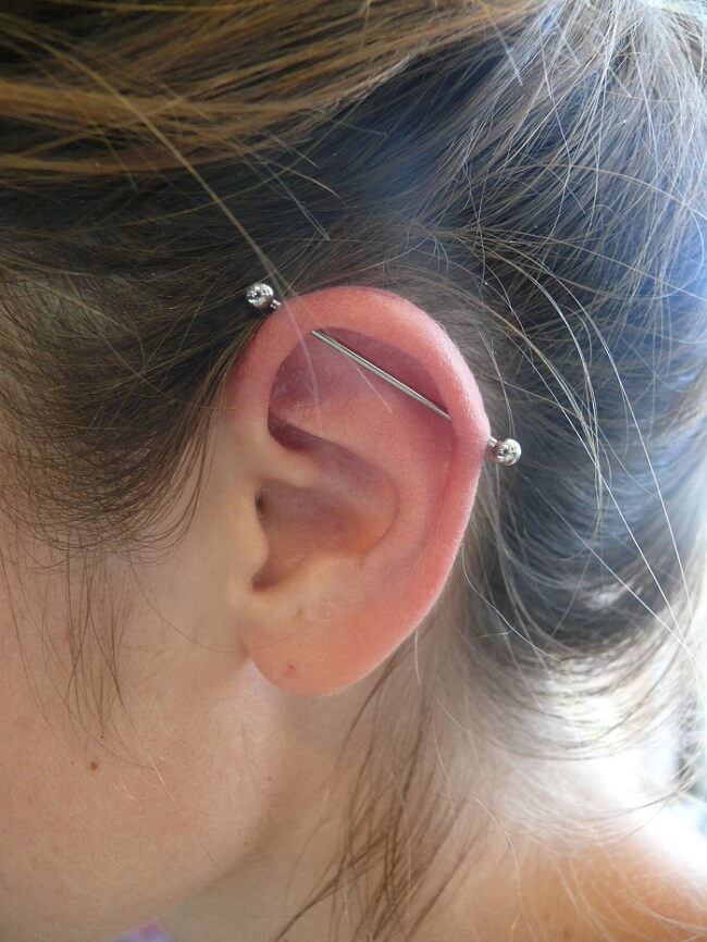 barbell earrings