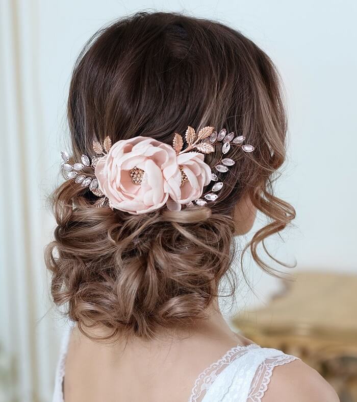 wedding hair barrettes and clips