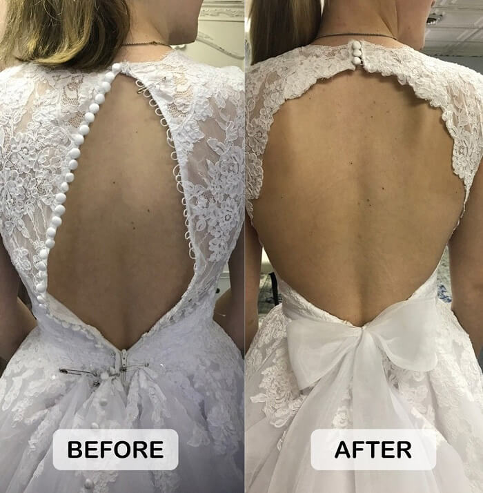 best bridal dress alterations