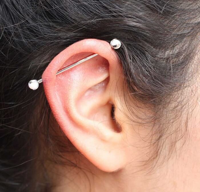 industrial piercing vertical