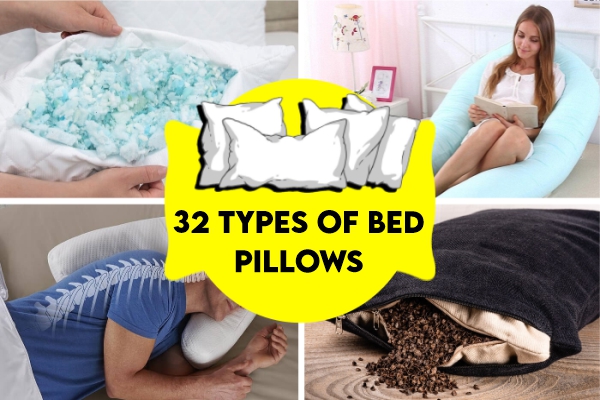 different pillow design, how to choose pillows for bed
