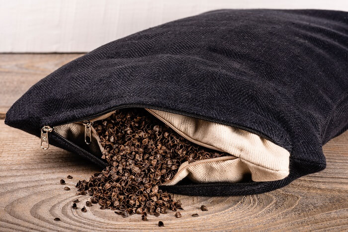 organic buckwheat hulls for pillows