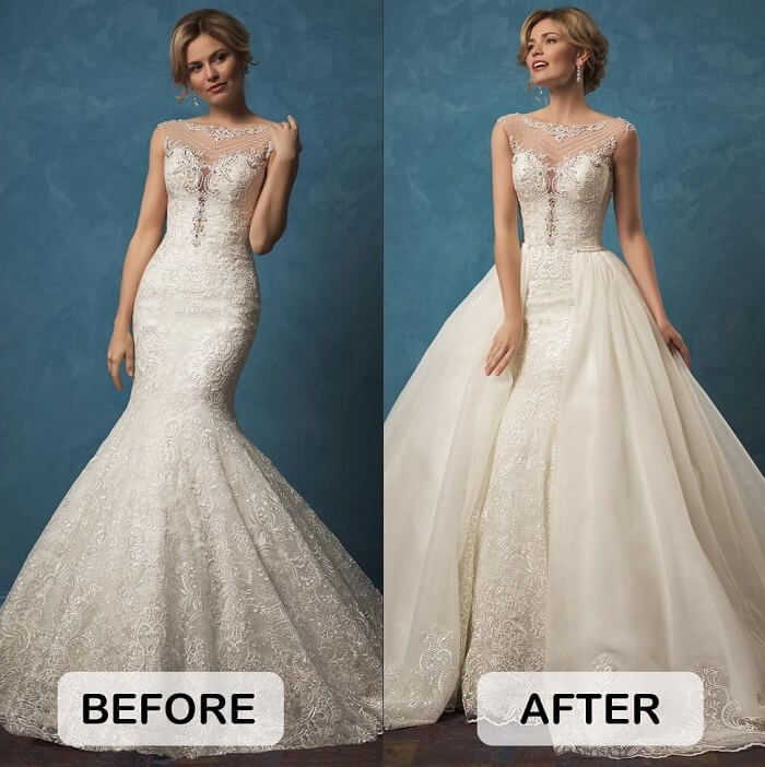 Alternative wedding dresses not white