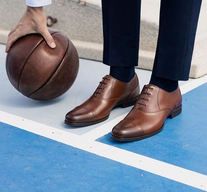 men's oxford shoes brown